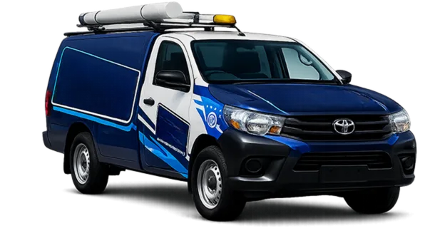 Service van parked on a Cabramatta street