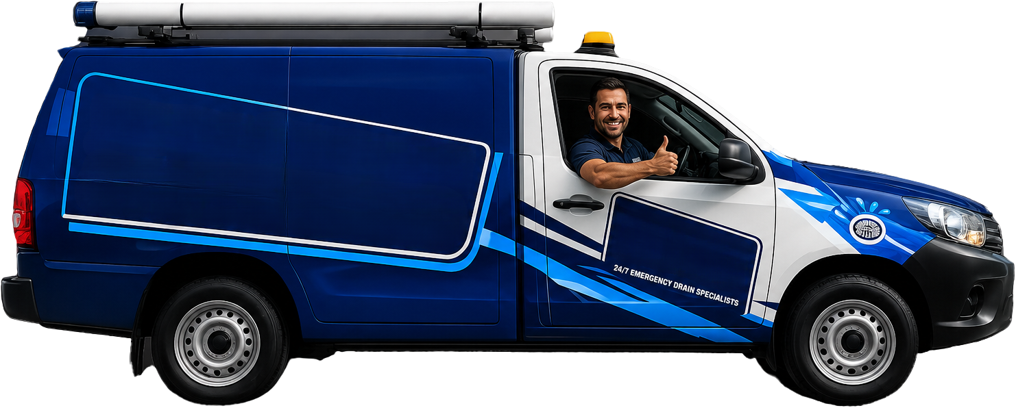 Cabramatta Blocked Drains service van